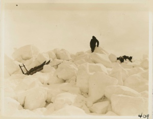 Image: Sledging on Rough Ice